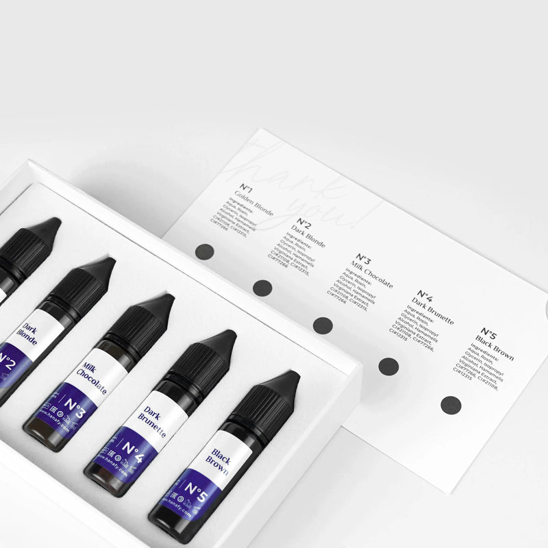 HANAFY EYEBROWS FULL SET 15ML (5 BOTTLES) - COMING SOON!